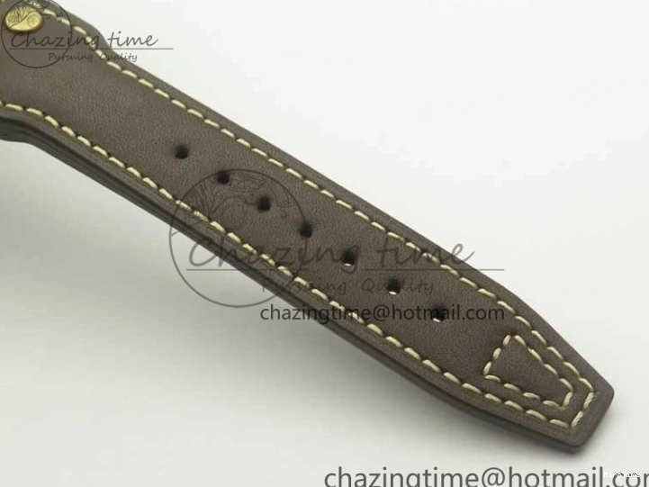 MIROTIME 0405 Big Pilot IW501005 Real Bronze ZF 1:1 Best Edition Black Dial on Brown Leather Strap A Sleek 7192